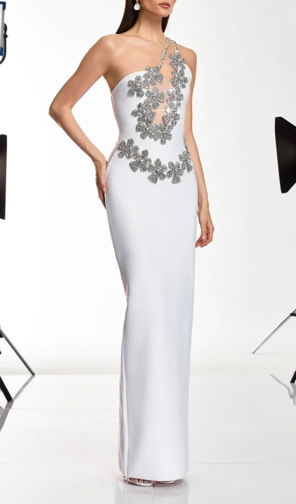 TRENDING DIAMOND BANDAGE MAXI DRESS - OWNCI TRENDING DIAMOND BANDAGE MAXI DRESS - OWNCI