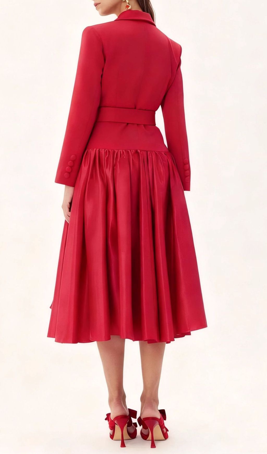Fashionslee Women Imogen Long Sleeve Blazer Dress