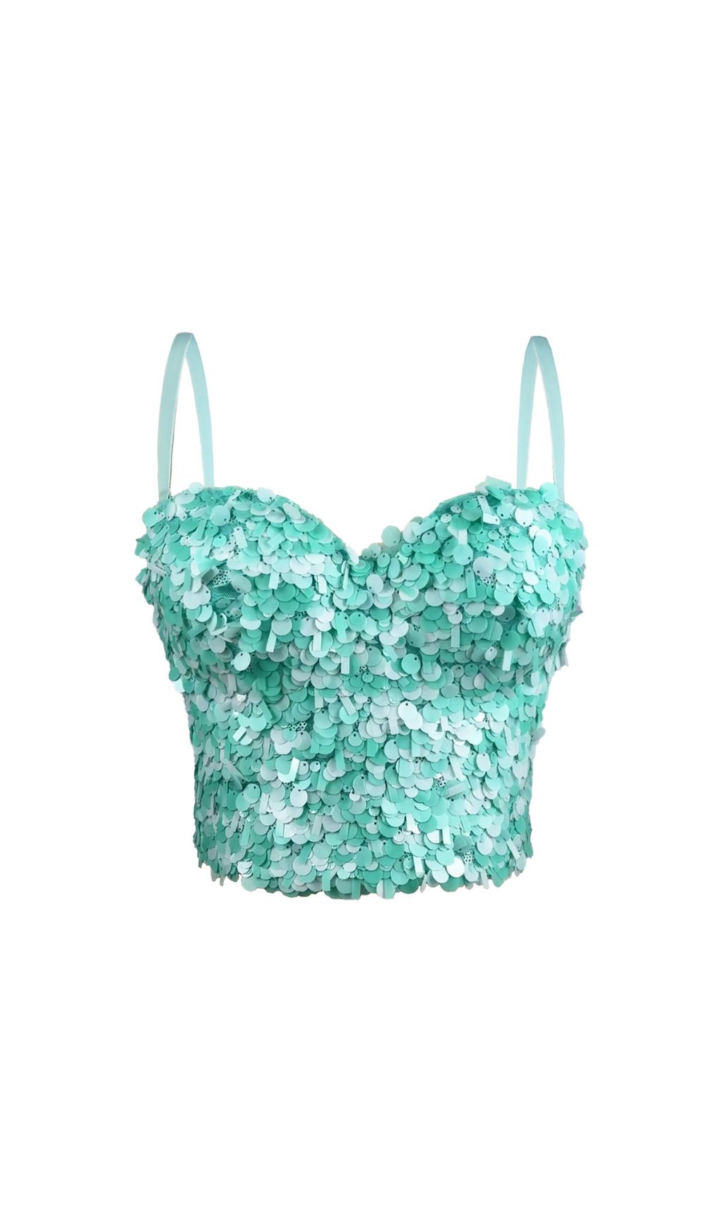 bd8f36690b4b45f8011b598a02a1001c.jpg Fashionslee Women Gitte Sequin Crop Top