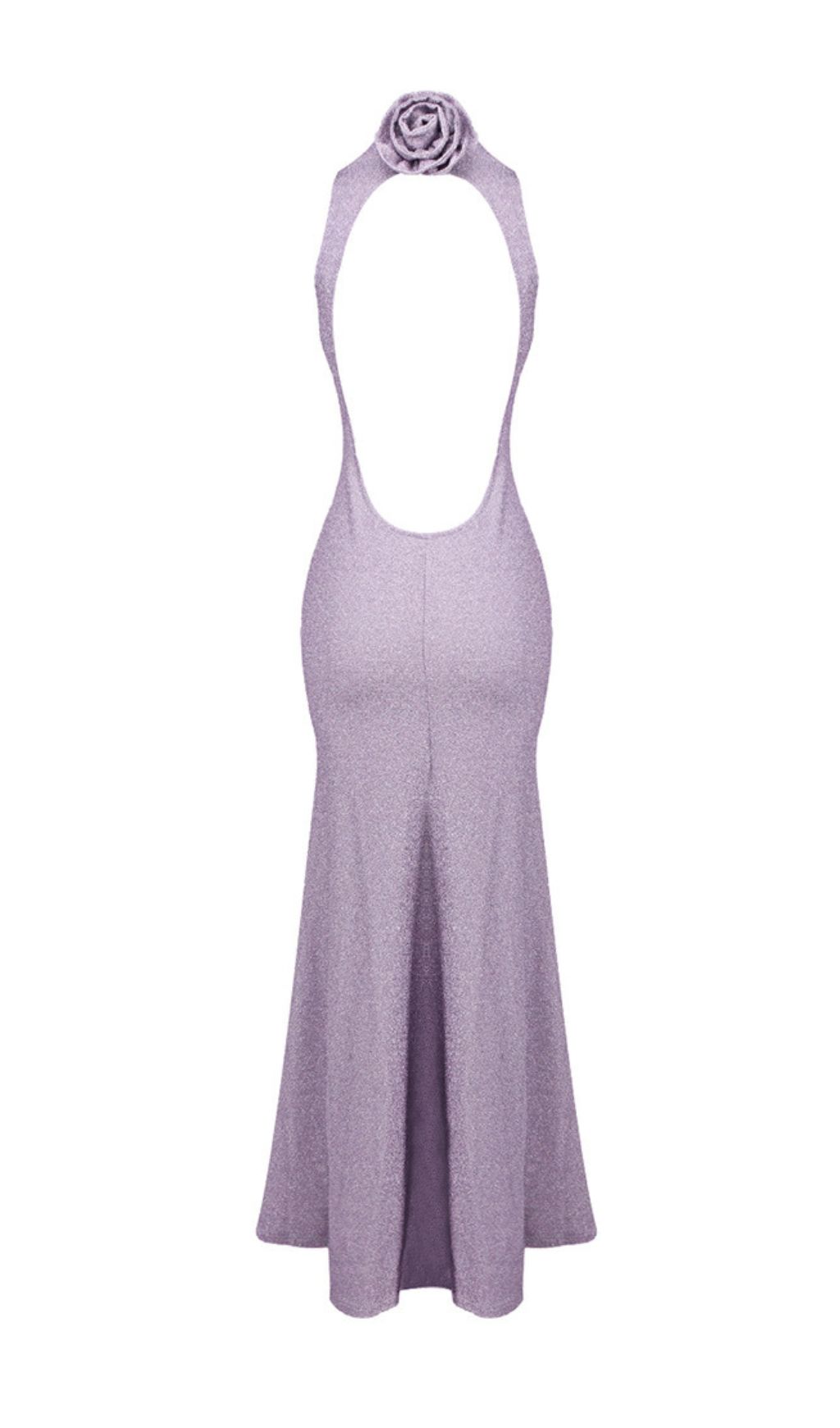 bdacb92d85f4c2d384b01ad7b5c23562.jpg Fashionslee Women Jaidyn Purple Halter Flower Backless Maxi Dress
