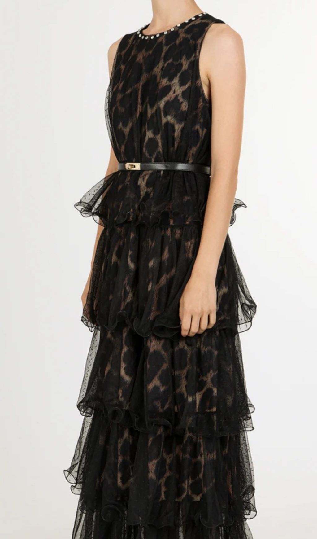 bdd6f85e1899cce6ae56b851720cf113.jpg Fashionslee Women Kaelyn Leopard Mesh Maxi Dress