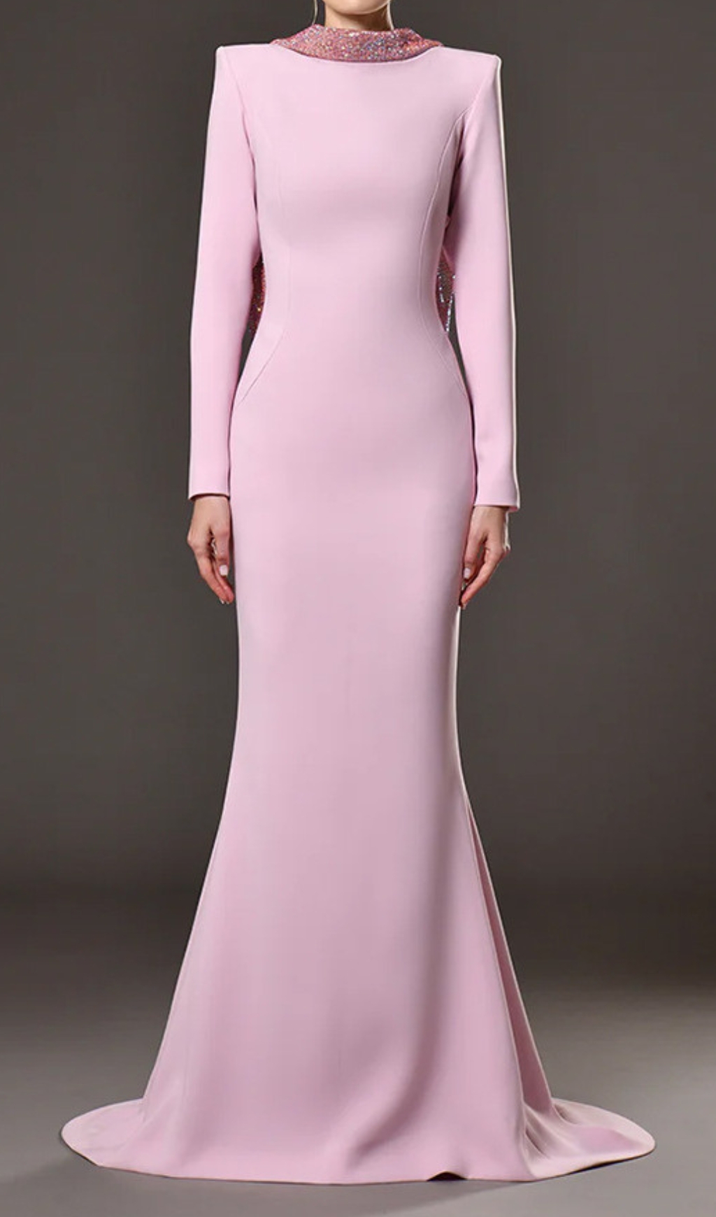 Fashionslee Women Daire Flower Long Sleeve Maxi Dress