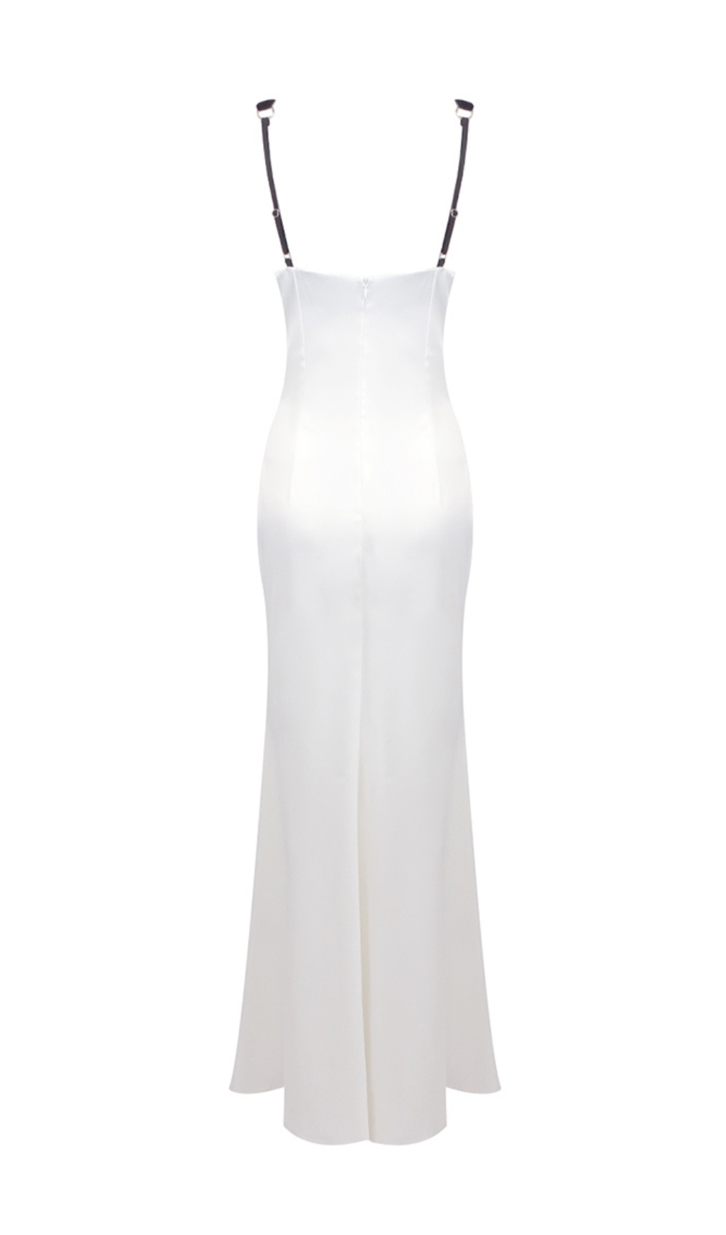 be98aa8d6554466509055c22c0b2fb79.jpg Fashionslee Women Caroun White Strappy Bustier Maxi Dress