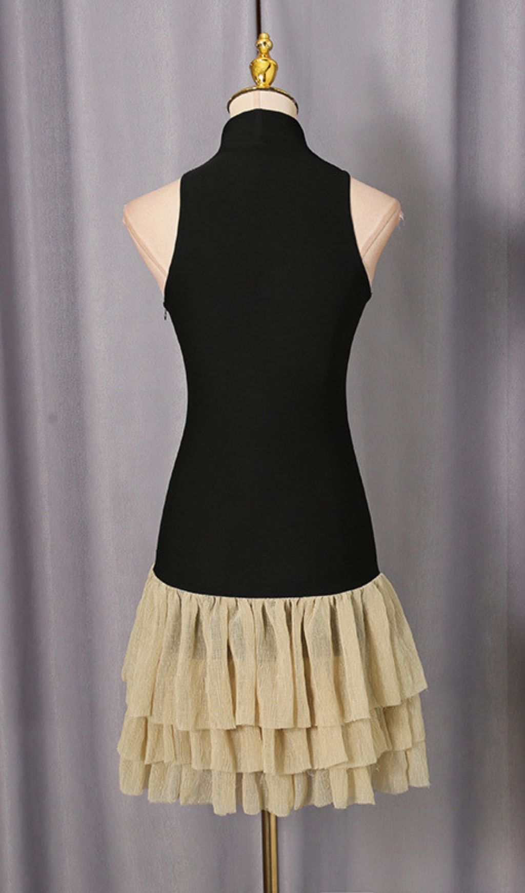 bea93dd27c252243492e8fe871cf12dc.jpg Fashionslee Women Jacarra Black Sleeveless Mini Dress