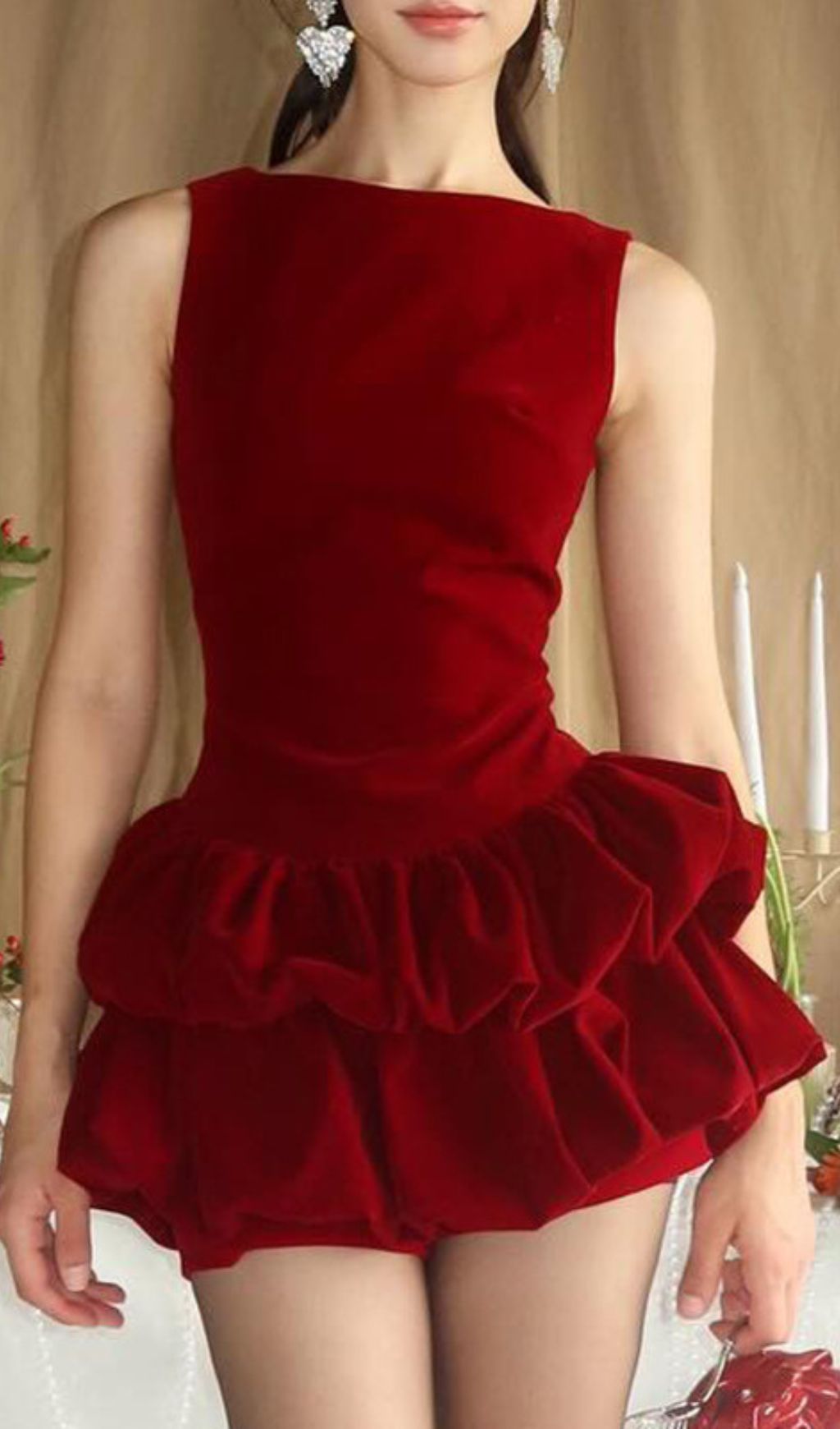 bee1b0ef493bb8c327e61581f55d2d91.jpg Fashionslee Women Hanae Sleeveless Mini Dress