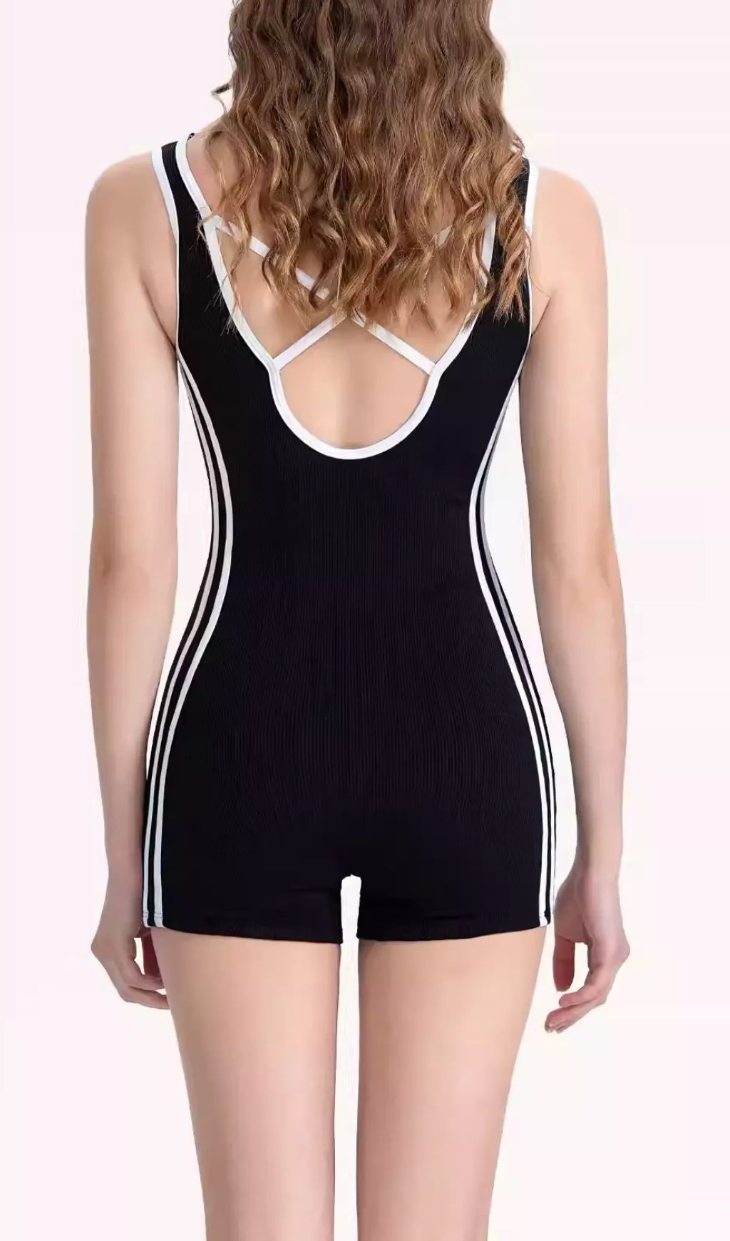 Fashionslee Women Gigliola Black One-Piece Swimsuit