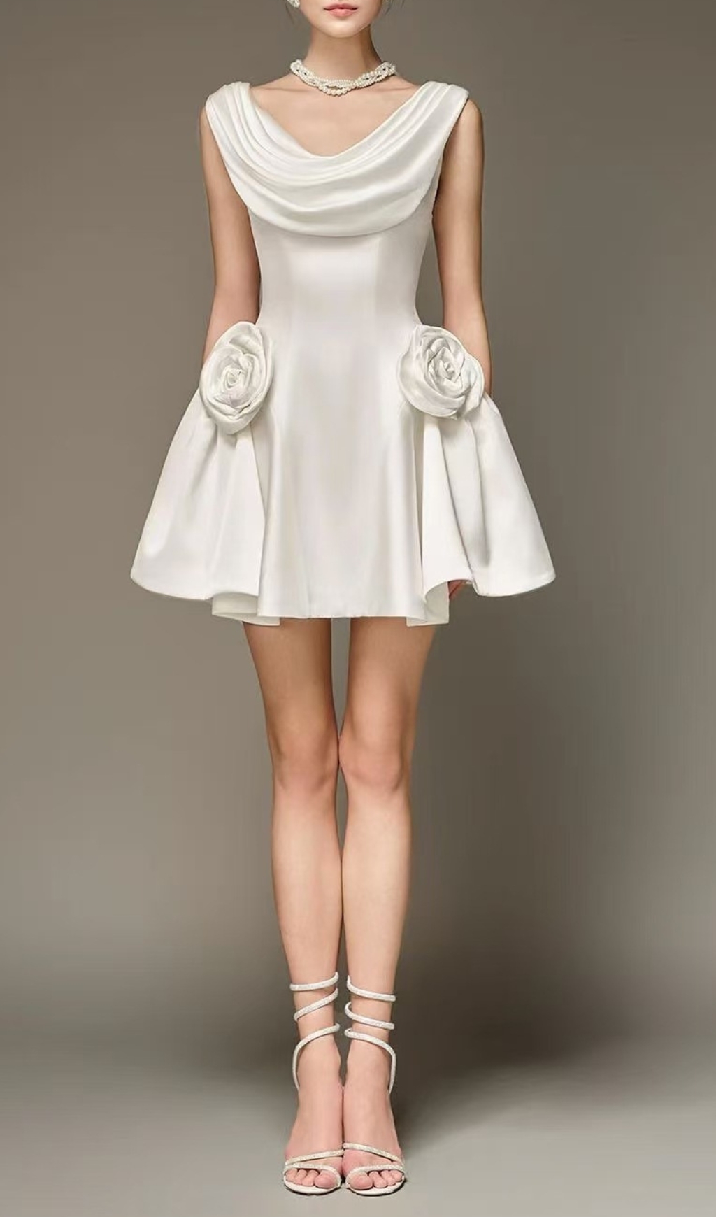 Fashionslee Women Edana Flower Mini Dress