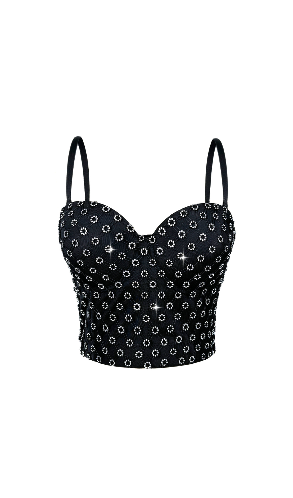 bfd425a0dafe4d0707d67387e297fe65.png Fashionslee Women Griet Beaded Crop Top