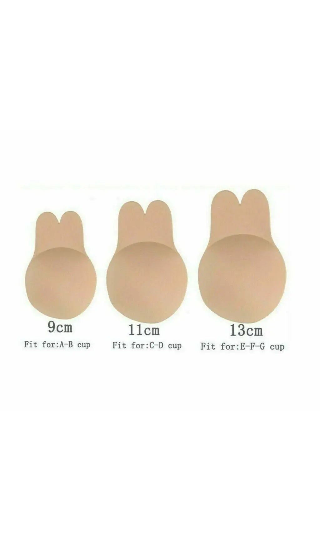 bff13ae650f9d6e4747c18575646e0d1.jpeg Fashionslee Women Sticky Invisible Backless Lift Breast Bra - Black