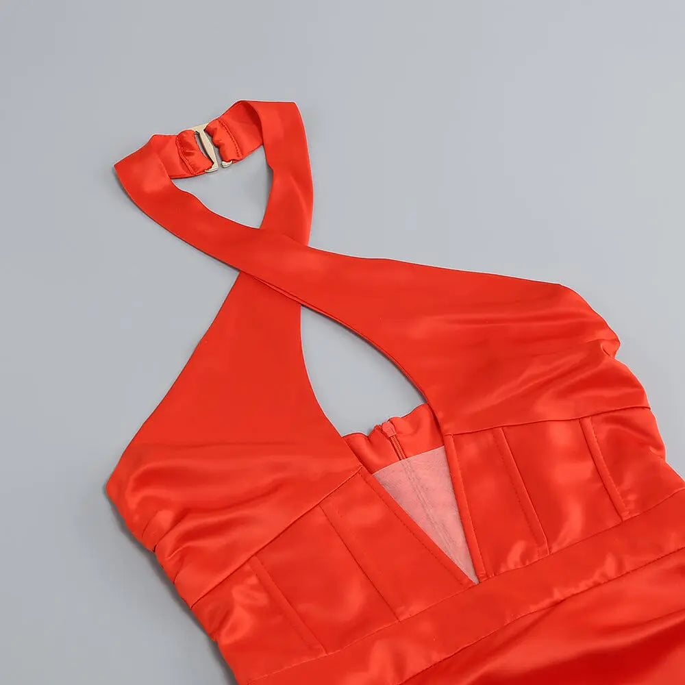 c034f5e25cc3ff060604c23b73750142.jpeg Fashionslee Women Sleeveless Thigh Slit Maxi Dress In Red