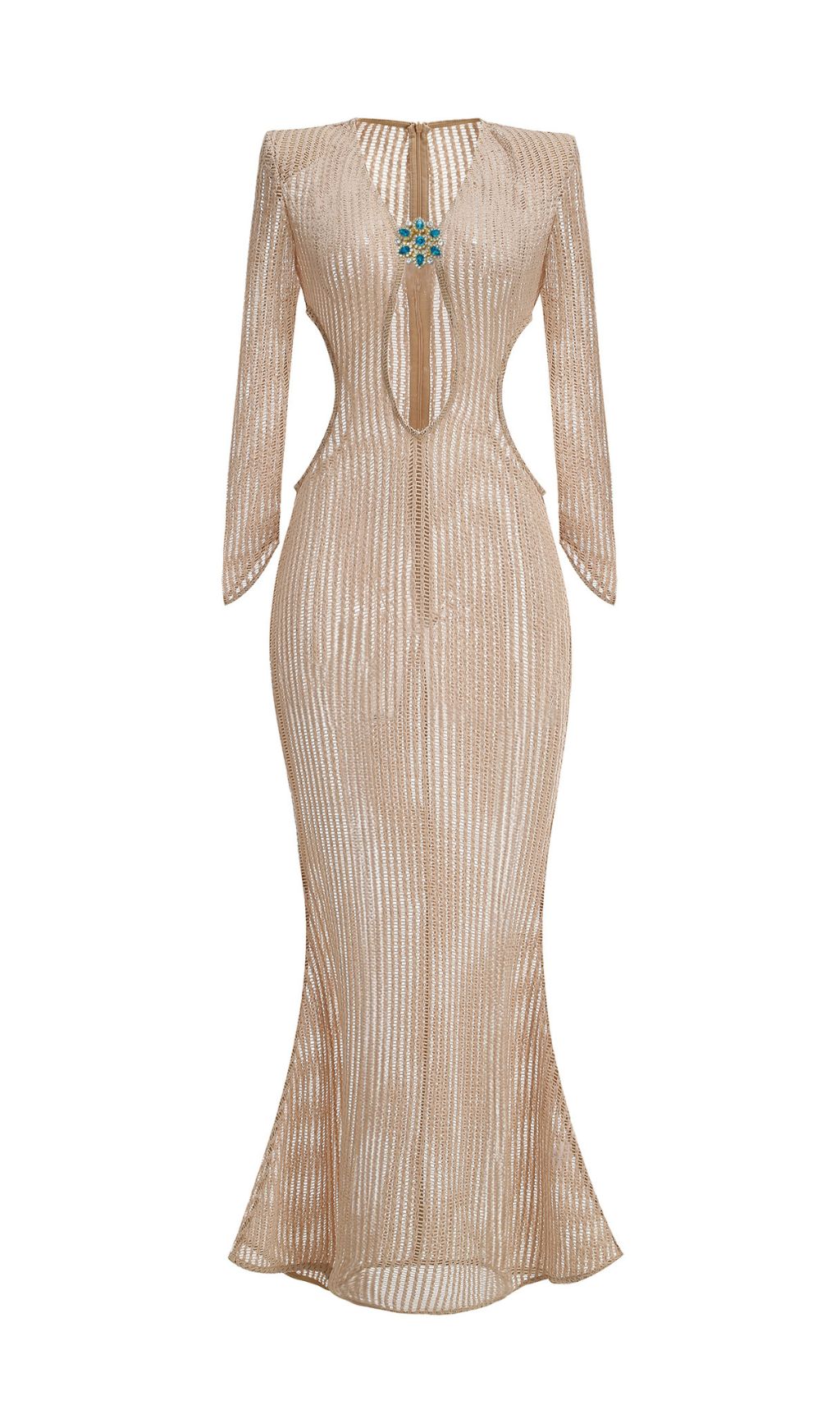 c05dff99b8c7875f902aa1d0a303a903.jpg Fashionslee Women Jacory Long Sleeve Cutout Maxi Dress