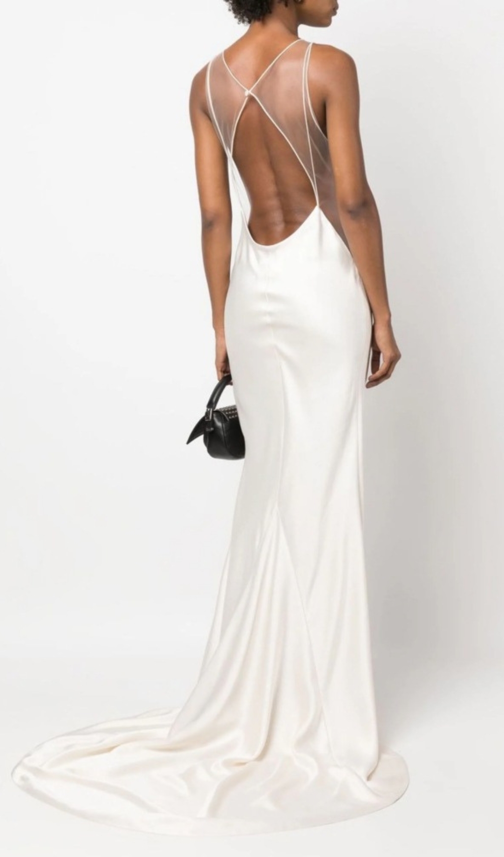 c07f7fbb6669e92ad102aadb22367325.jpg Fashionslee Women Bronia White Mesh Backless Wedding Dress