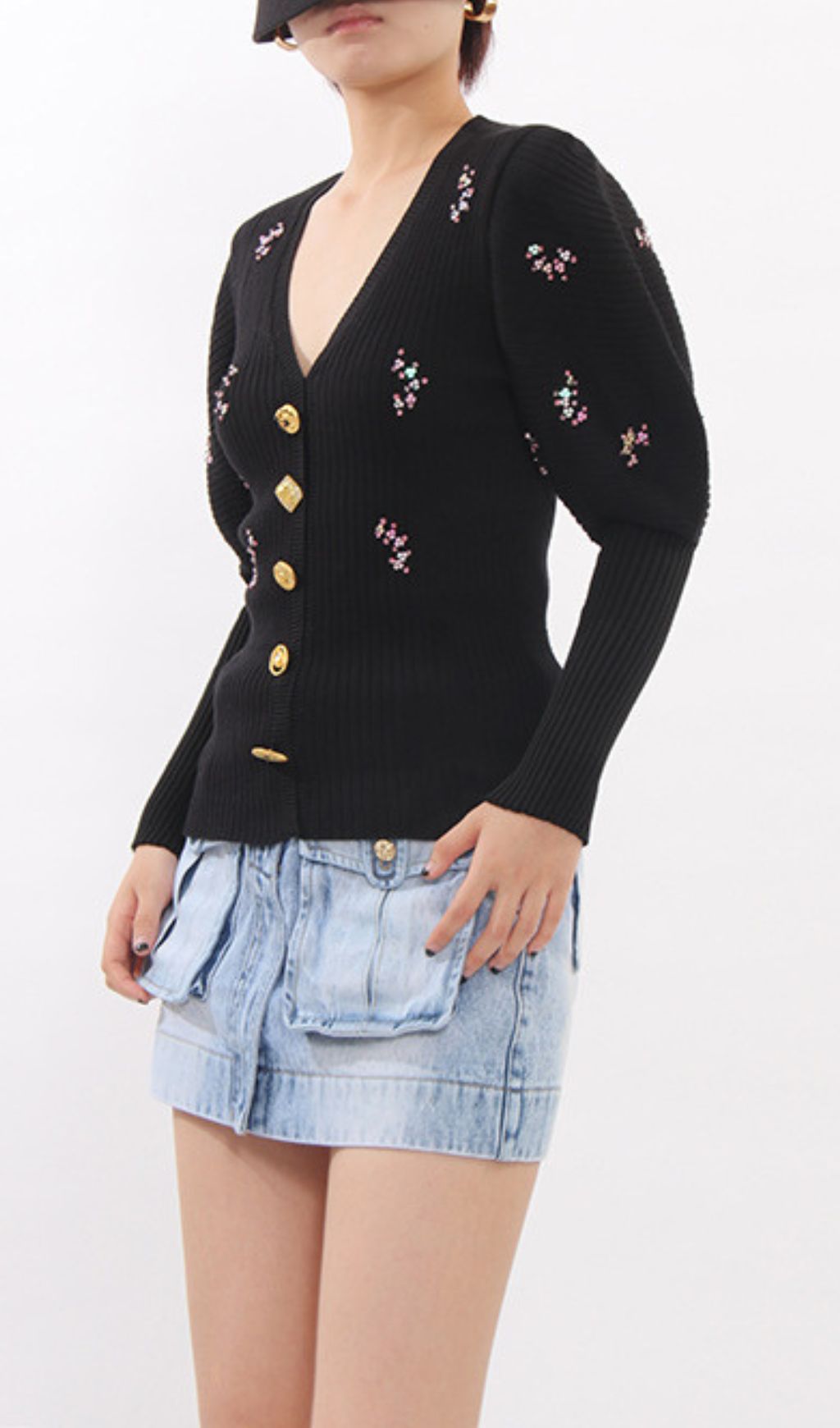 c0bf0da393f05d830f54e58efb43bd14.jpg Fashionslee Women Ichiko Black Embellished Sweater
