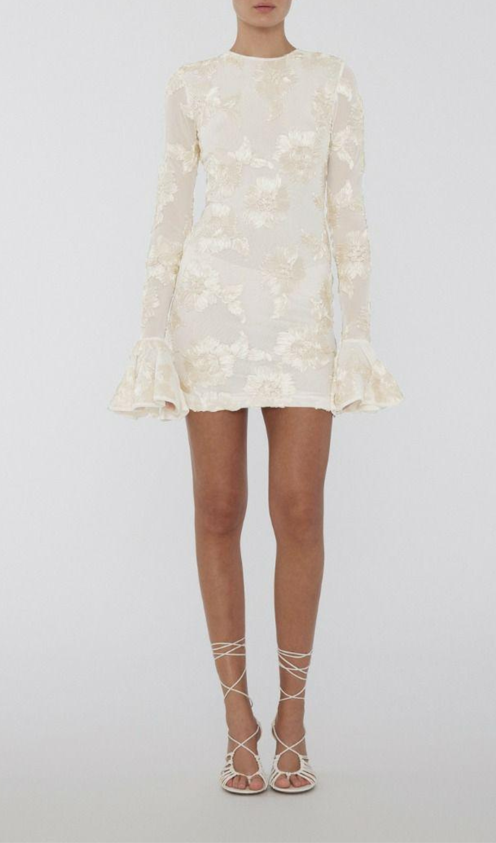 c0e9c4a7817c02b8a37448d1cbe59245.png Fashionslee Women Arisa 3D Mesh Flower Mini Dress