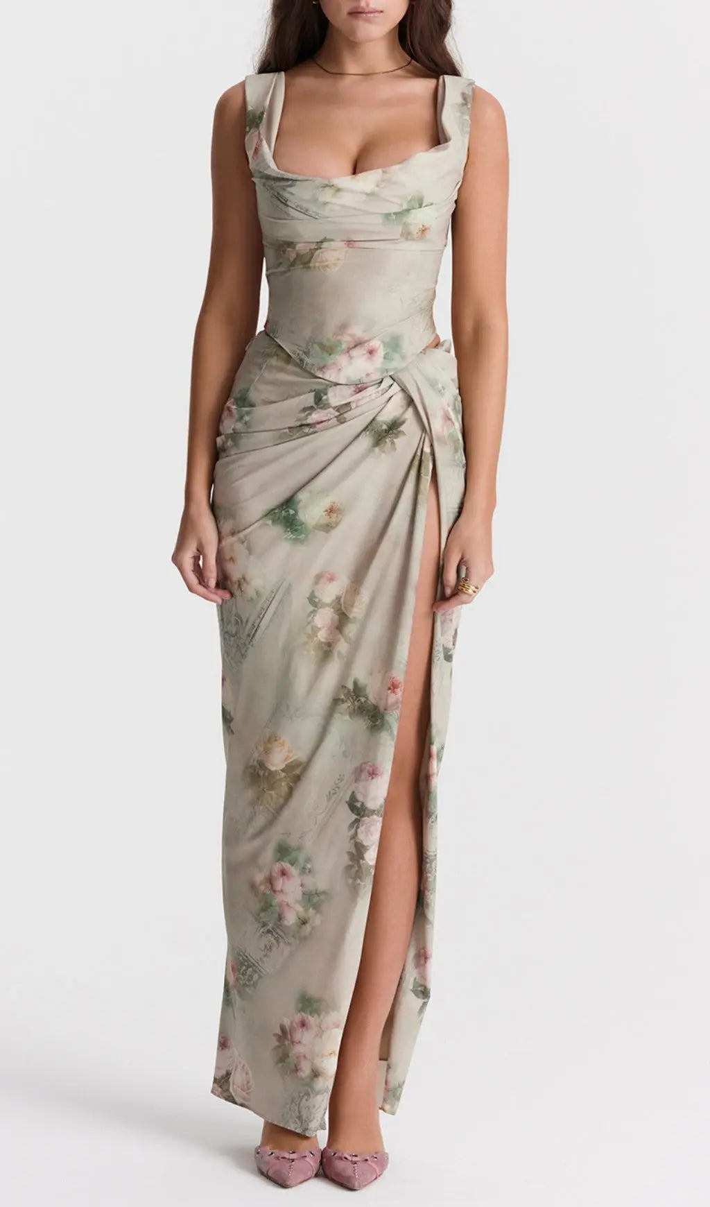 c1085bda9de75d4fd0c2163772754727.jpeg Fashionslee Women Vintage Floral Two Piece Set
