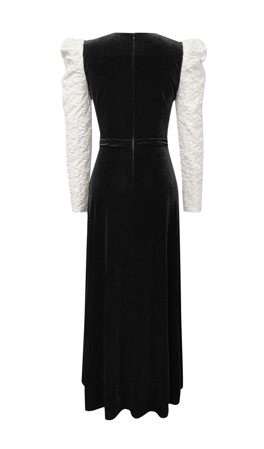 c12f4f249e6873f34b85860e9db59ef3.jpg Fashionslee Women Bucky Black Velvet Long Sleeve Maxi Dress
