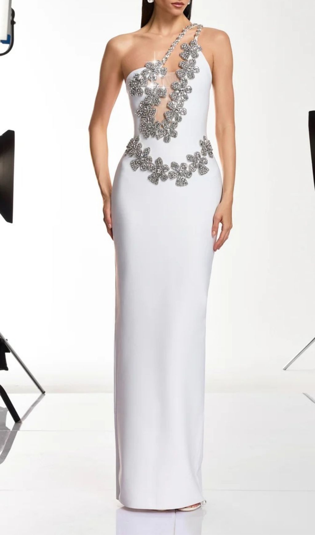 TRENDING DIAMOND BANDAGE MAXI DRESS - OWNCI TRENDING DIAMOND BANDAGE MAXI DRESS - OWNCI