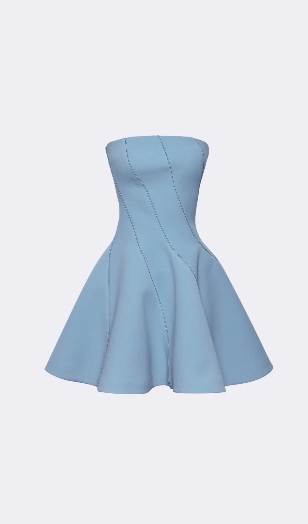 c1baa61caeb43d47684095bc37778eb7.jpg Fashionslee Women Jayeeta Blue Strapless Mini Dress