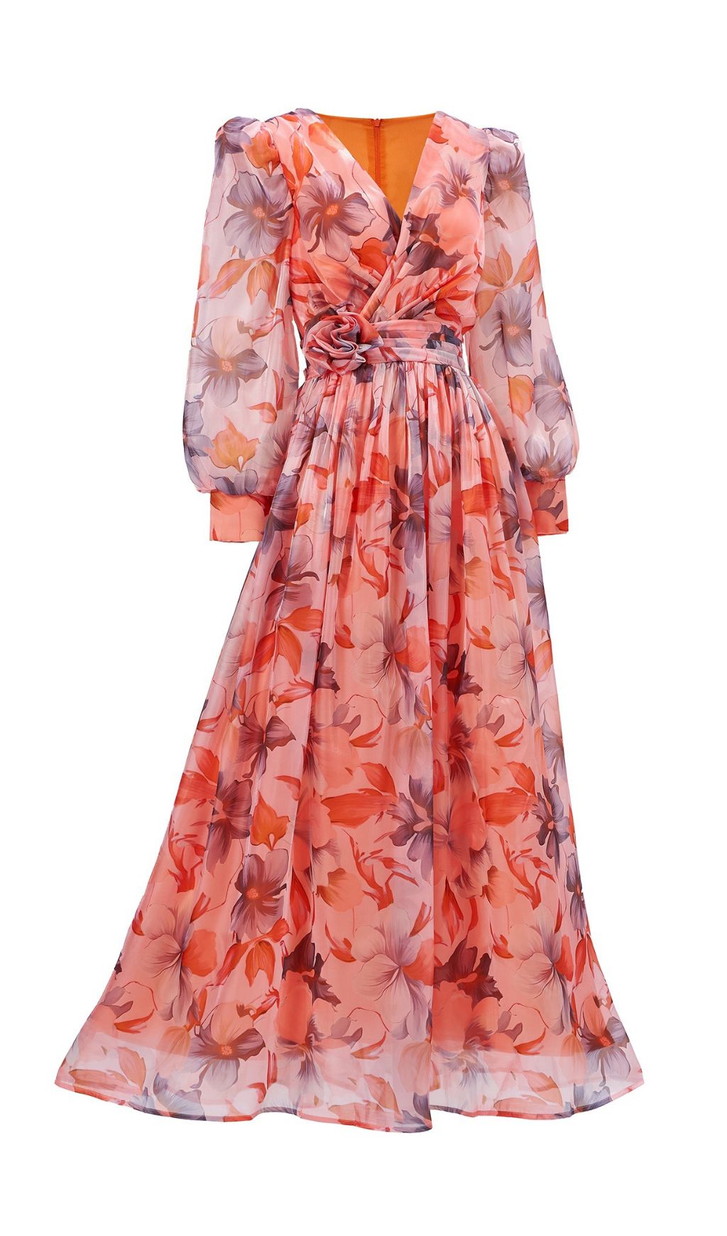 c1fd5a678cf09f258fef28af97618488.jpg Fashionslee Women Ferial Floral Printed Long Sleeve Maxi Dress