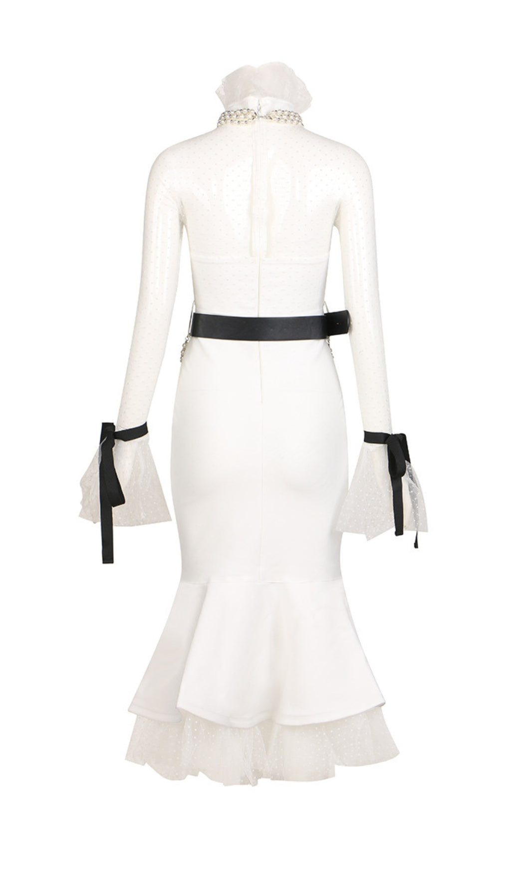 c21ddc9def7fc2a859b8603ba39363ef.jpeg Fashionslee Women Ayesha Dot Patchwork Bandage Dress
