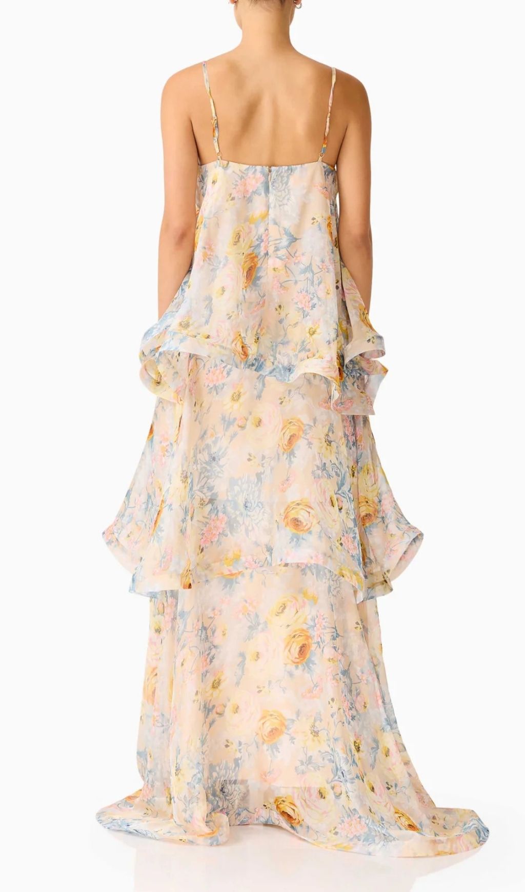 Fashionslee Women Lael Floral Printed Maxi Dress