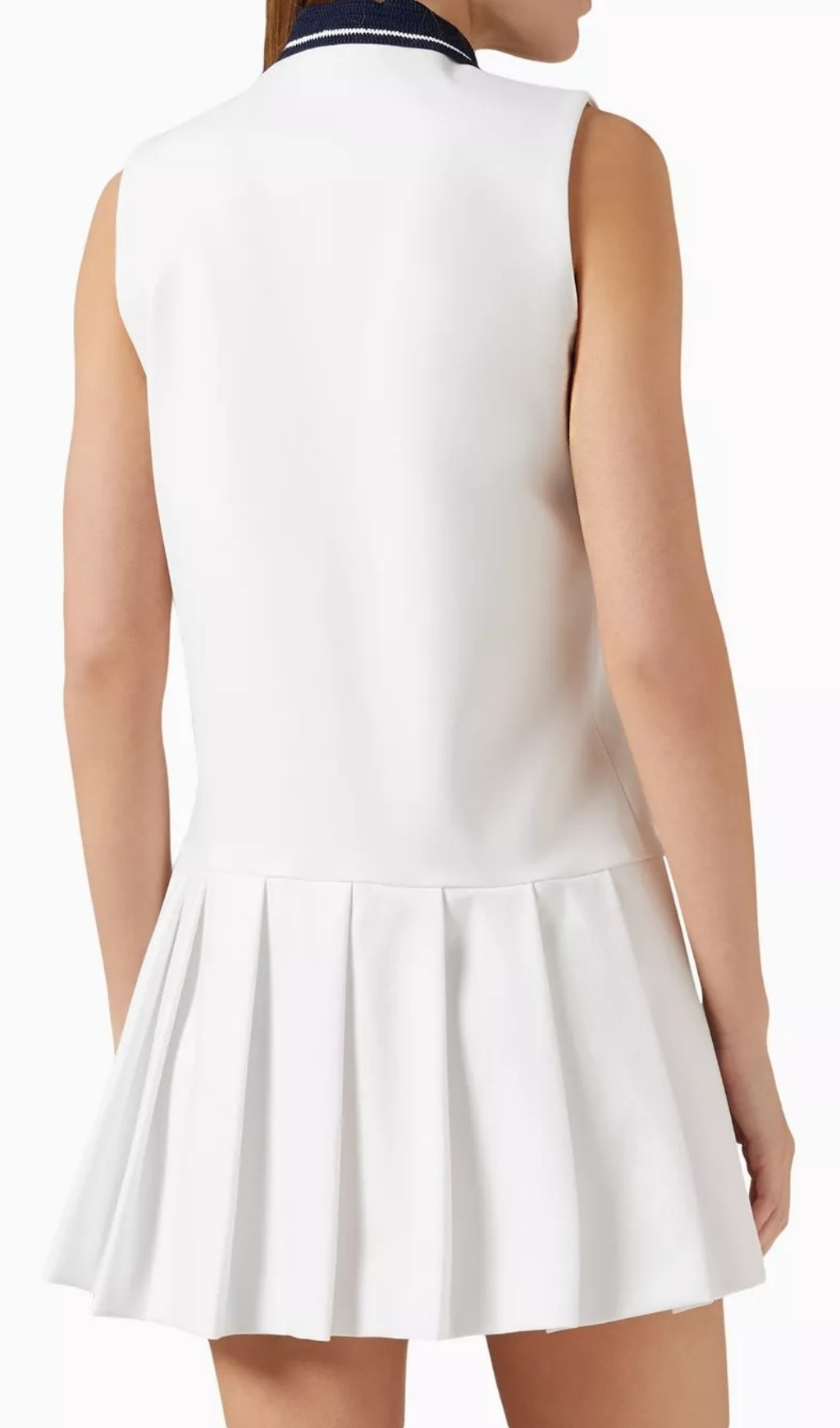 Fashionslee Women Contrast Collar Mini Dress