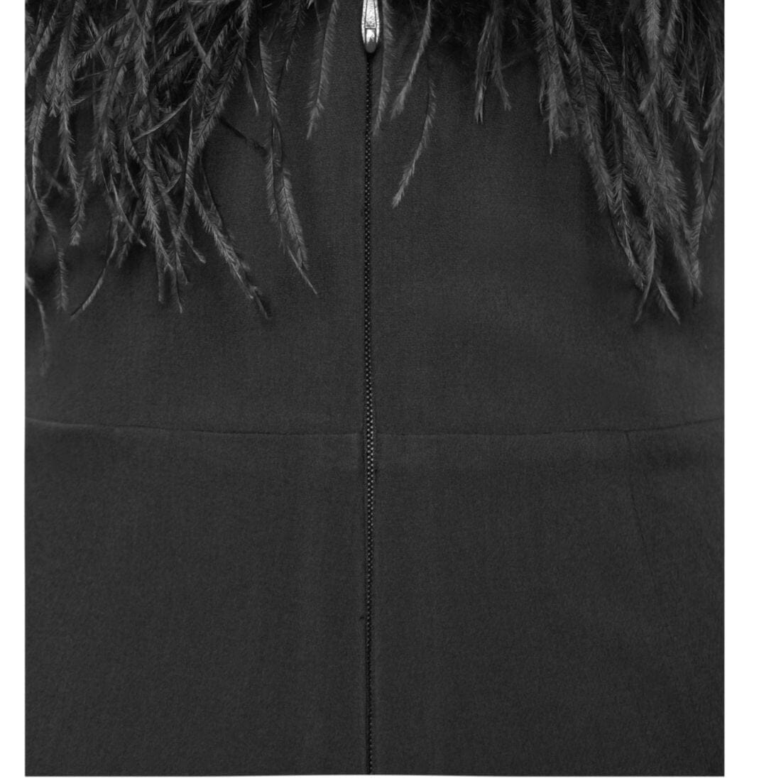 c316fab7e4f0d8dc01d208397a425438.jpeg Fashionslee Women Feather Jumpsuit In Black