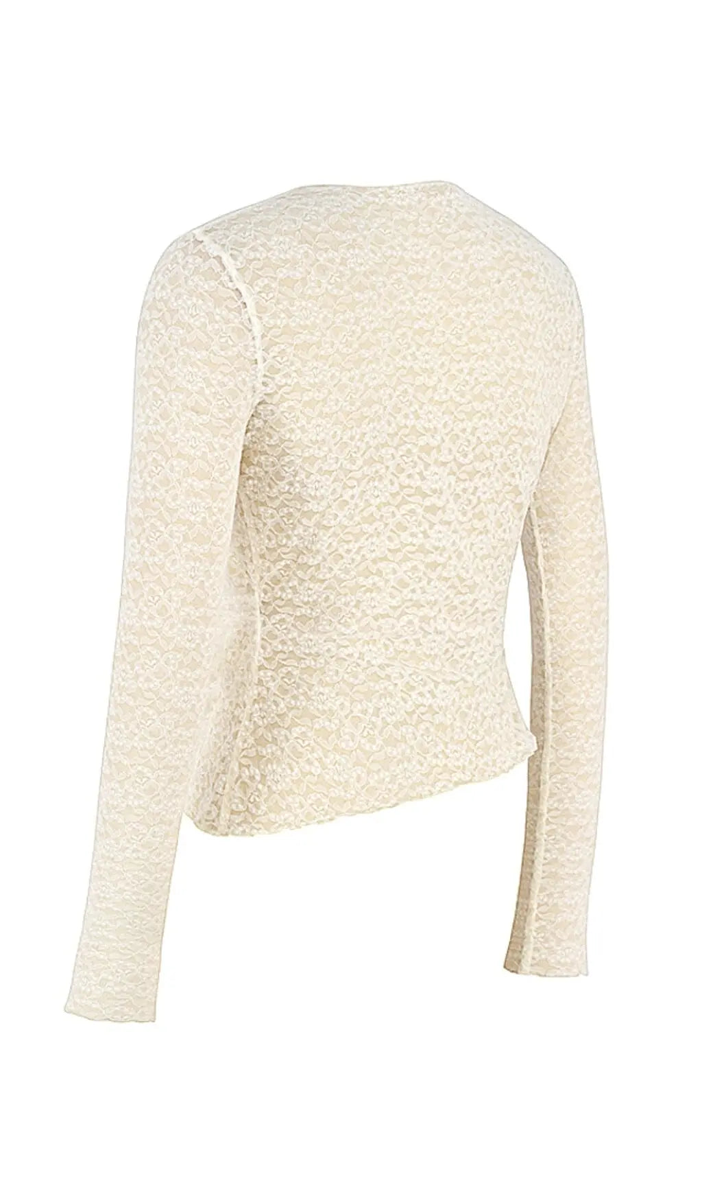 c32b3e96ac15b21e2d19d6dc11da074a.jpeg Fashionslee Women Ivory Floral Lace Trim Top