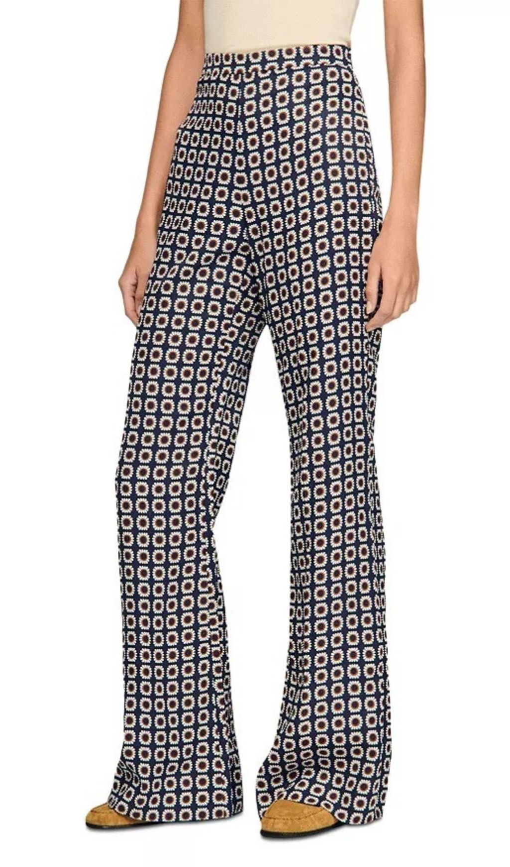 c413600fdadd3599d1938a3829535c80.jpg Fashionslee Women Floral Print Flowy Trousers