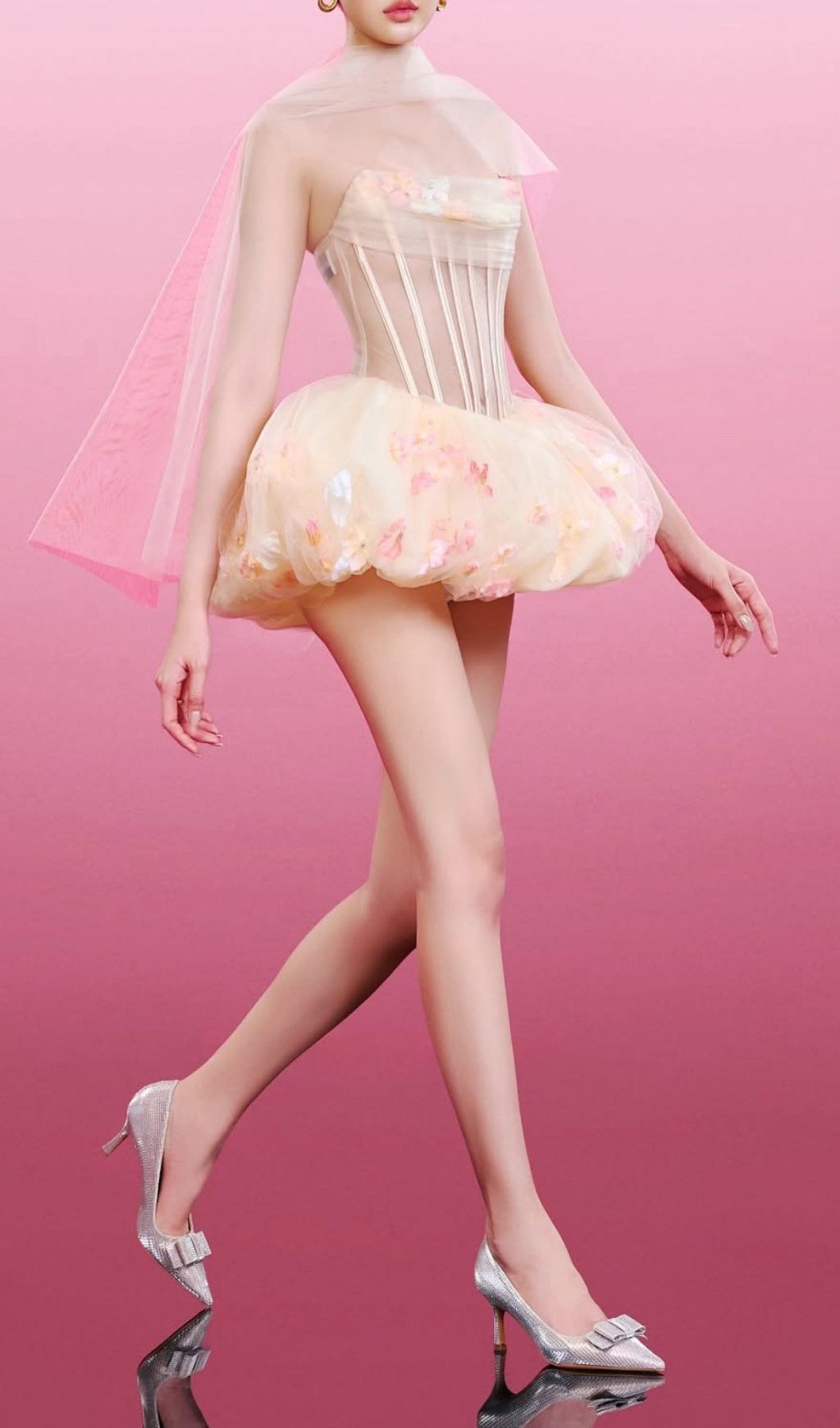 c4470794edef1075aca36e56a3801201.jpg Fashionslee Women Jess Strapless Corset Flower Mini Dress