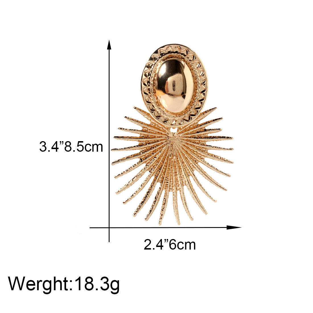 Fashionslee Women Gold Earring