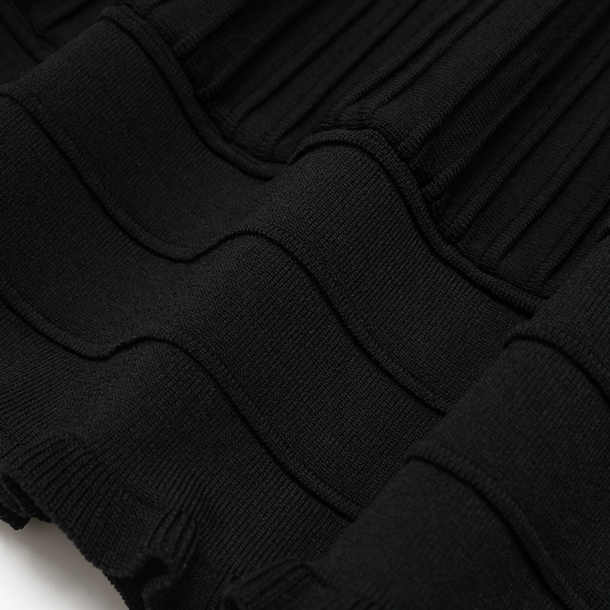 c62fd22b2422d387dea19686934a6fb6.webp Fashionslee Women Kimiye Black Sleeveless Knit Mini Dress
