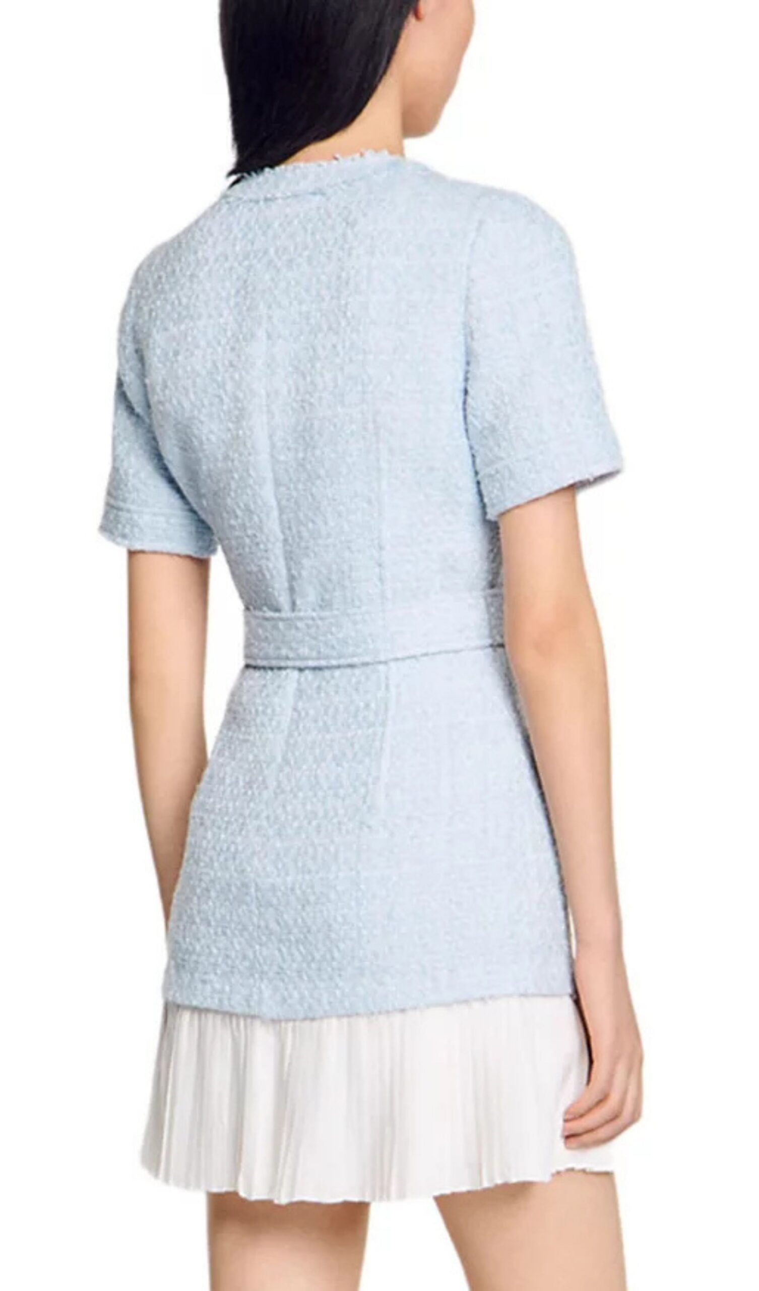 c658f141501868418e938ebd7d0aa875.jpg Fashionslee Women Short Tweed Dress