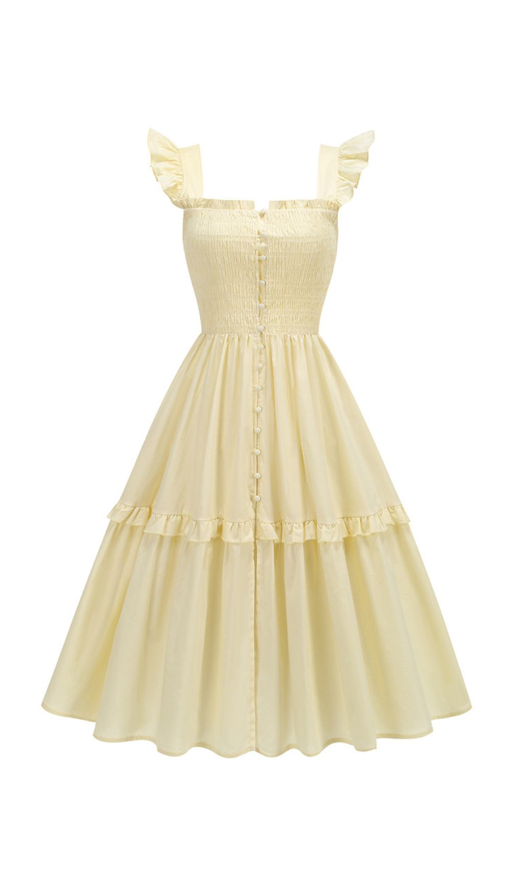 c6c3d46a6c5ce47bad9f2bada7cfc774.jpg Fashionslee Women Fahari Yellow Midi Dress
