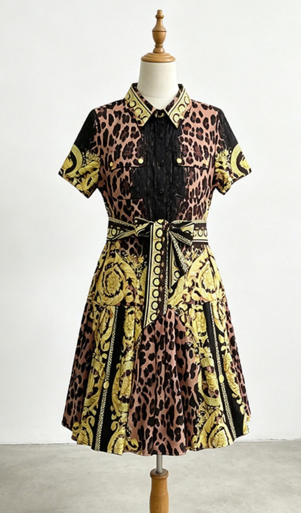 c6d27adab4a0a23458075db55443cc9b.jpg Fashionslee Women Klee Leopard Printed Mini Dress
