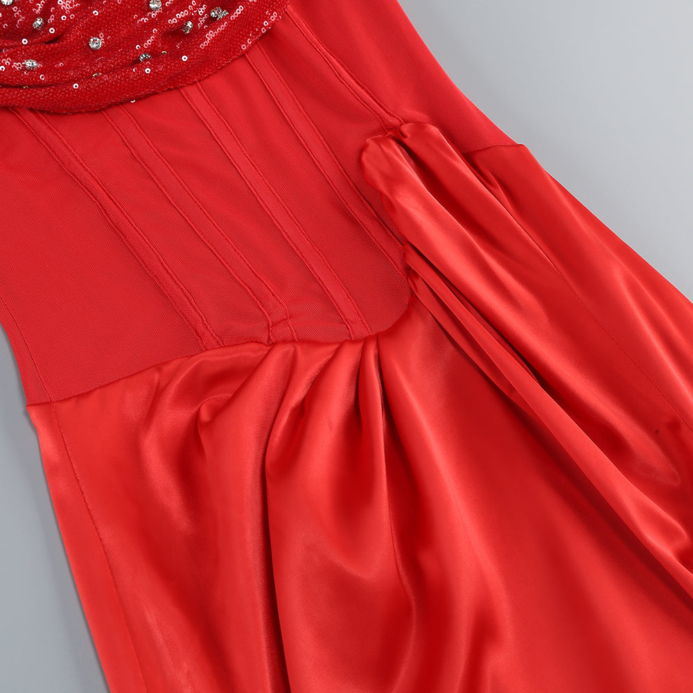 c7a82fe545559e8a6ad4e2254437cde0.jpeg Fashionslee Women Brannon Red One-Shoulder Corset Maxi Dress