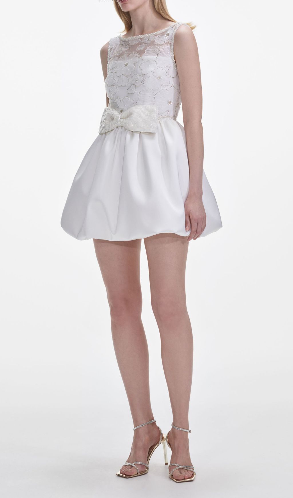 TRENDING WHITE LACE BOW MINI DRESS - OWNCI TRENDING WHITE LACE BOW MINI DRESS - OWNCI
