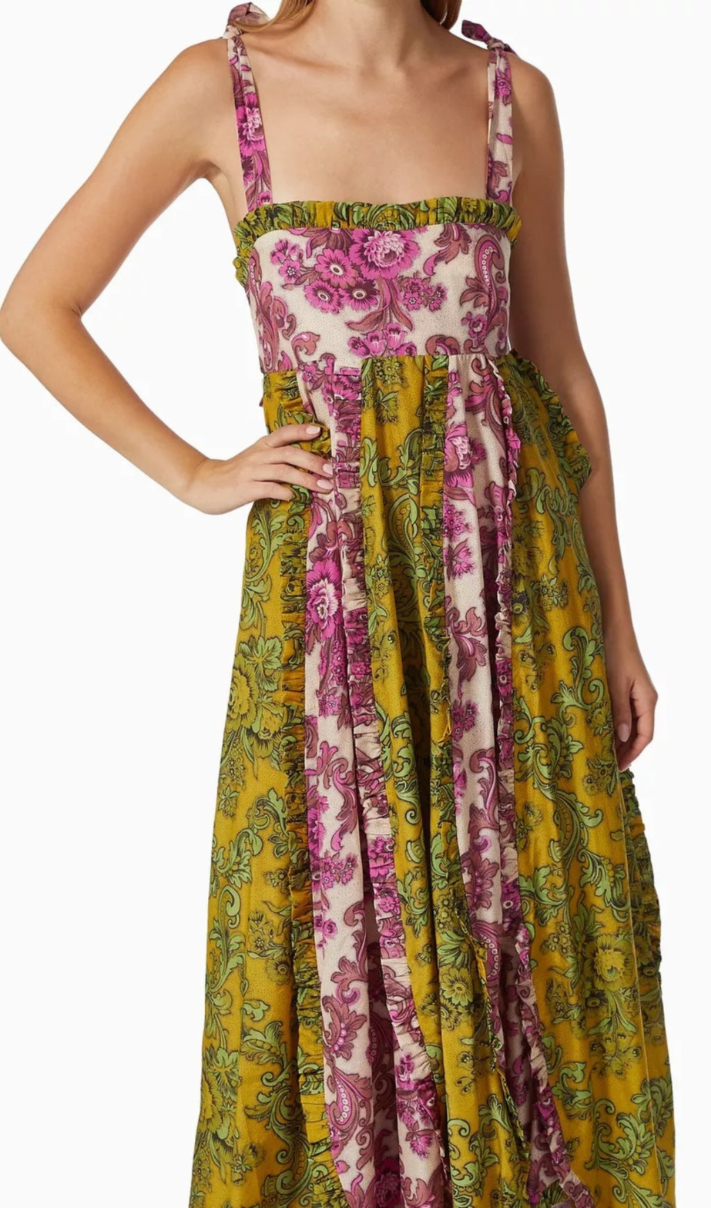 Fashionslee Women Amia Rosetta Swirl Dress