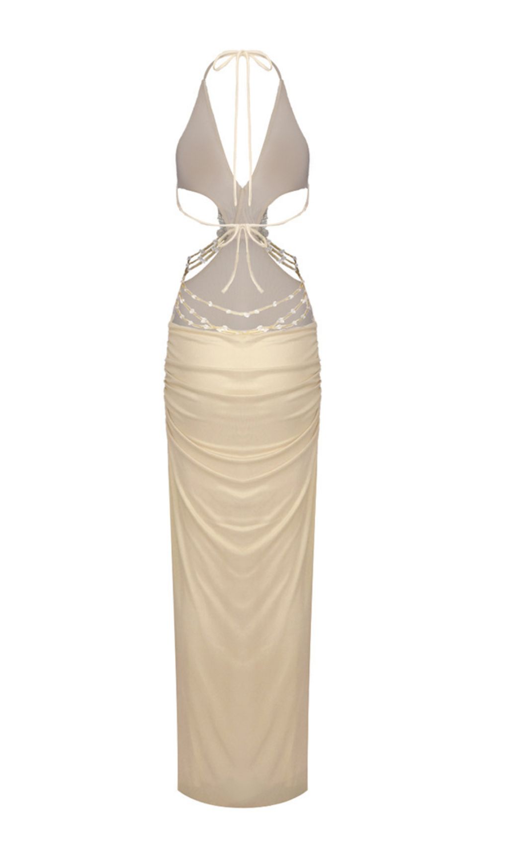 c8ac3a0e38b830aa675fe3e7556f6d3b.jpg Fashionslee Women Julianna Flower Backless Maxi Dress