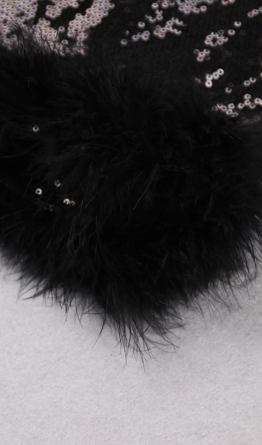 c8ced2b07fa021972804354ce3bbf368.jpeg Fashionslee Women Sequin Feather Mini Skirt