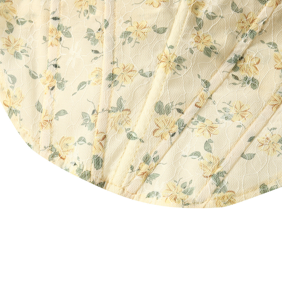 TRENDING FLORAL MESH CORSET TOP - OWNCI TRENDING FLORAL MESH CORSET TOP - OWNCI