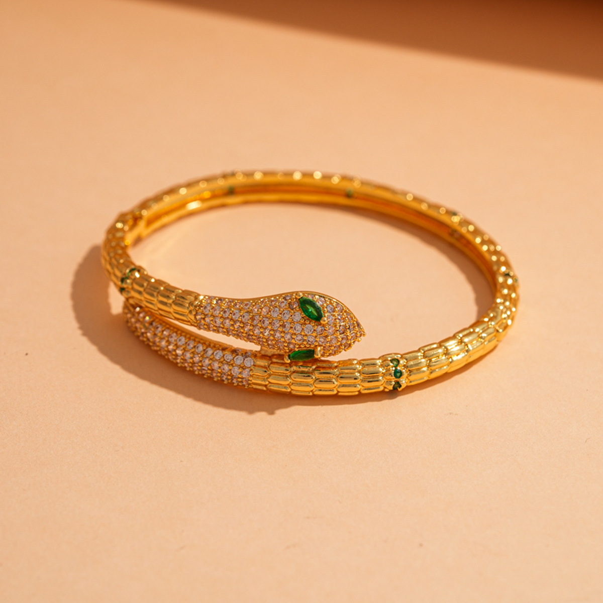 c92c2f49f48bf154331cdbc17d7455bb.jpg Fashionslee Women Jonila Snake-Shaped Bracelet