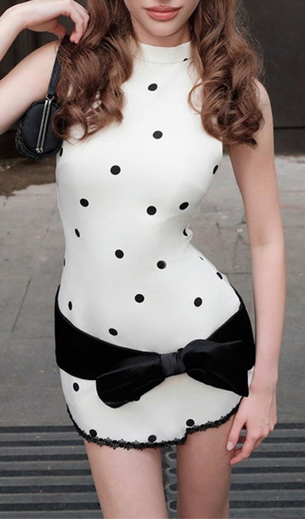 VINTAGE DOT BOW MINI DRESS – TRENDING MUST-HAVE - OWNCI VINTAGE DOT BOW MINI DRESS – TRENDING MUST-HAVE - OWNCI