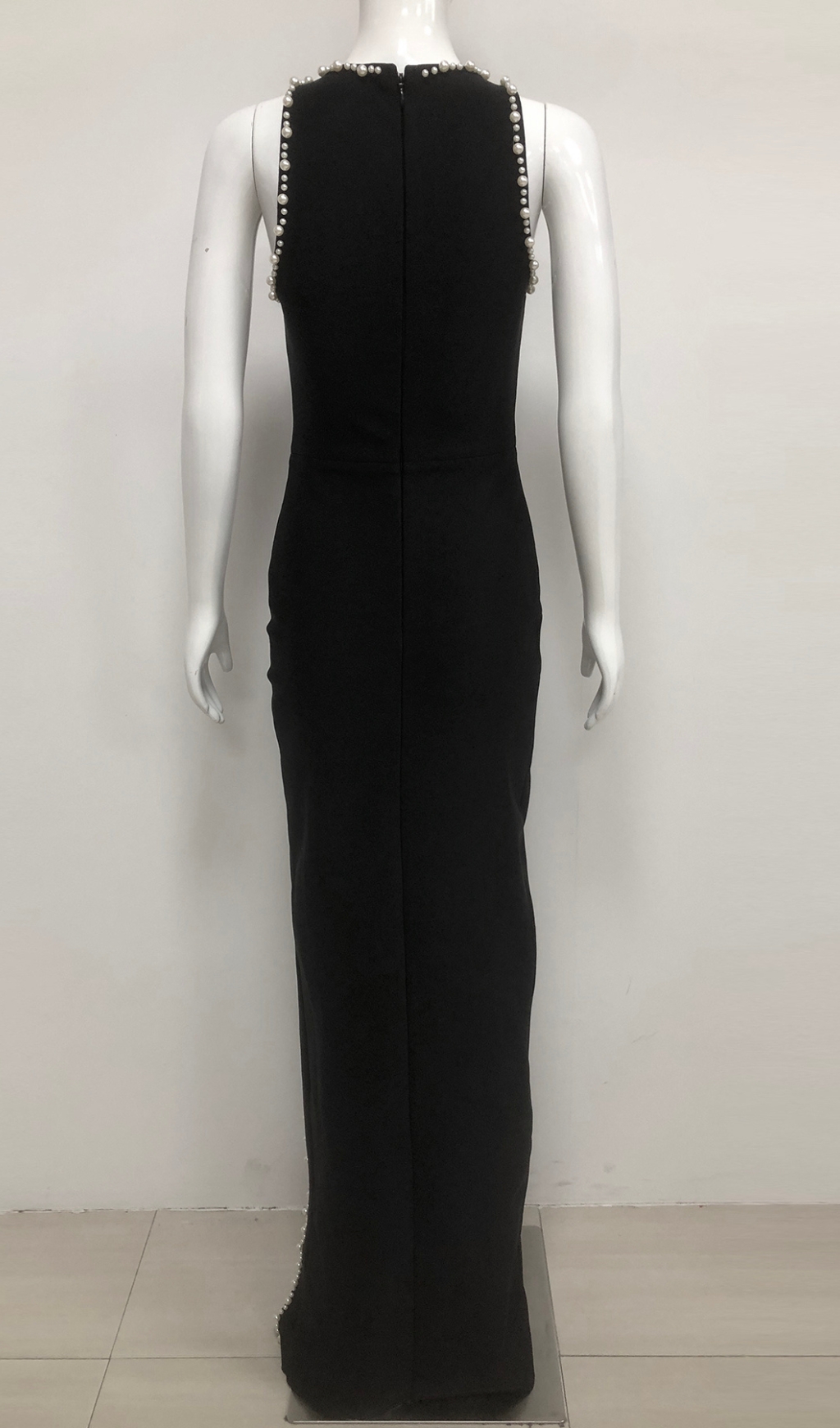 cb0912baebb4de9bdcdebb7b363347ed.jpg Fashionslee Women Greta Black Diamante Beaded Maxi Dress
