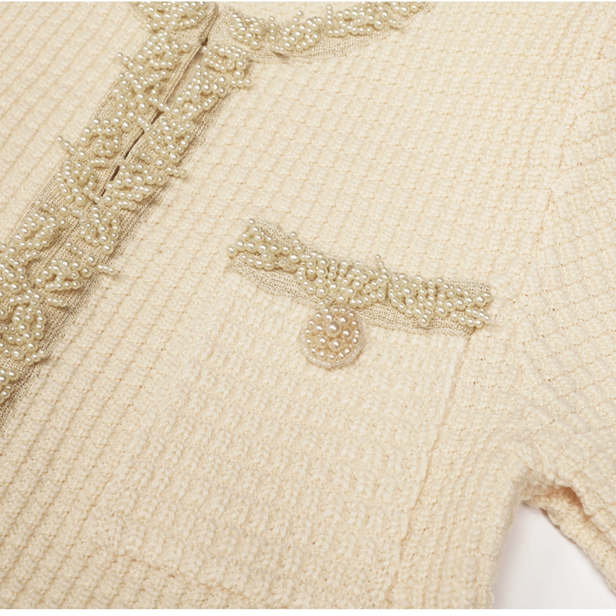 cb47d9c6a2f03e2d36b0b854bdda3f58.webp Fashionslee Women Kinuye Apricot Beaded Knit Midi Dress