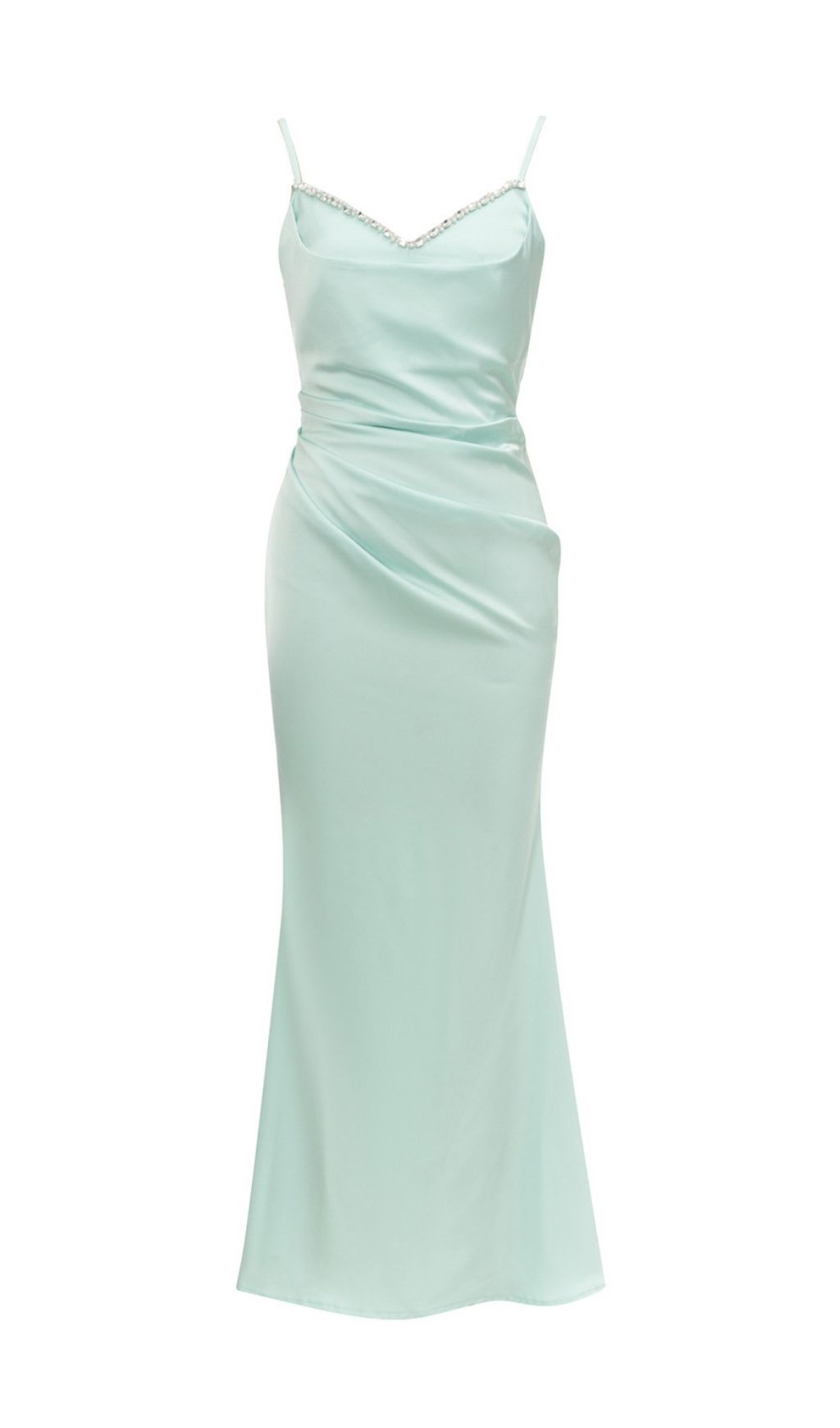 cbdcb0b0945696c55c562c282a1b2bcf.jpg Fashionslee Women Esnavi Mint Embellished Maxi Dress