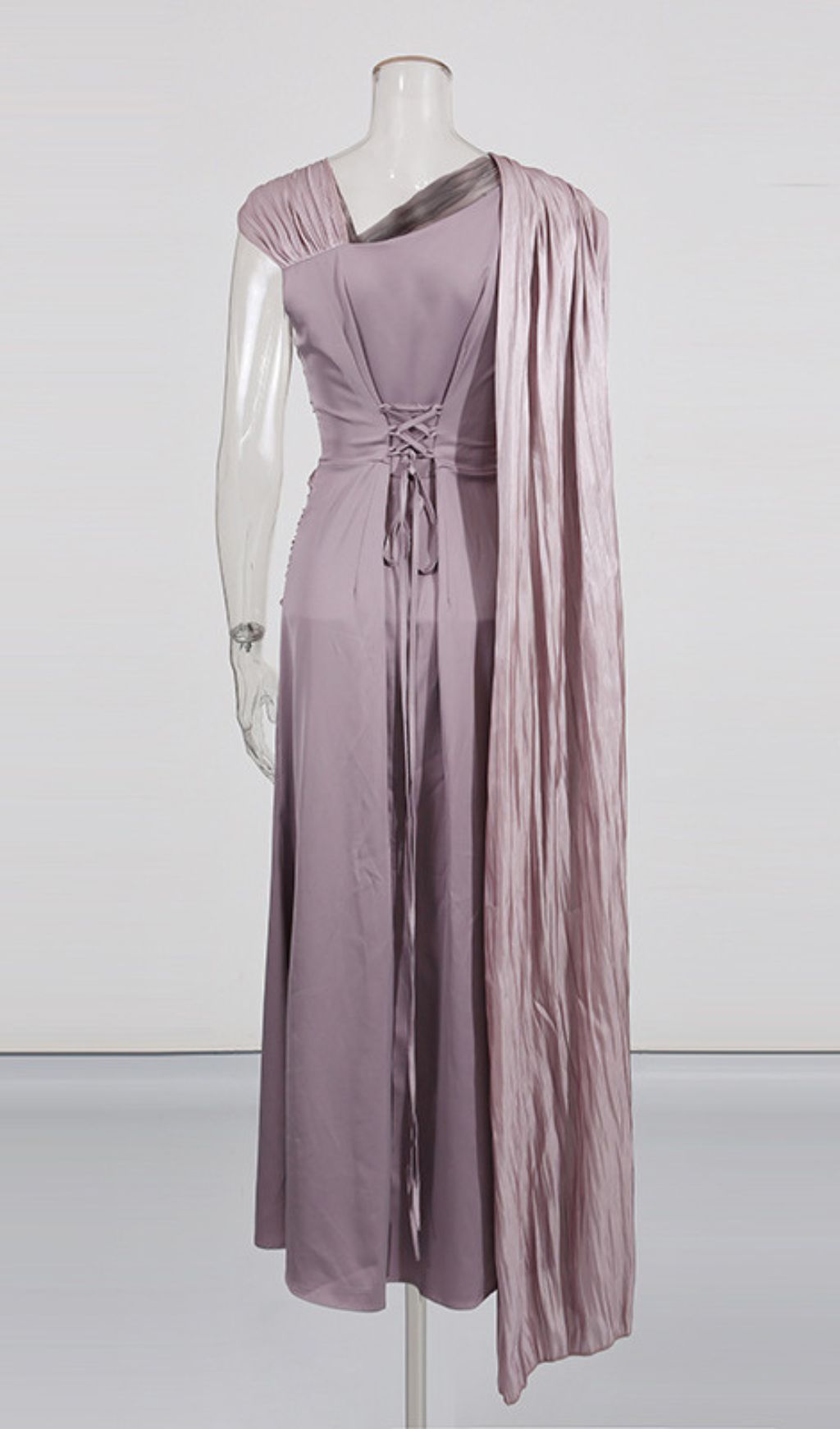 TRENDING PURPLE RUCHED MAXI DRESS - OWNCI TRENDING PURPLE RUCHED MAXI DRESS - OWNCI