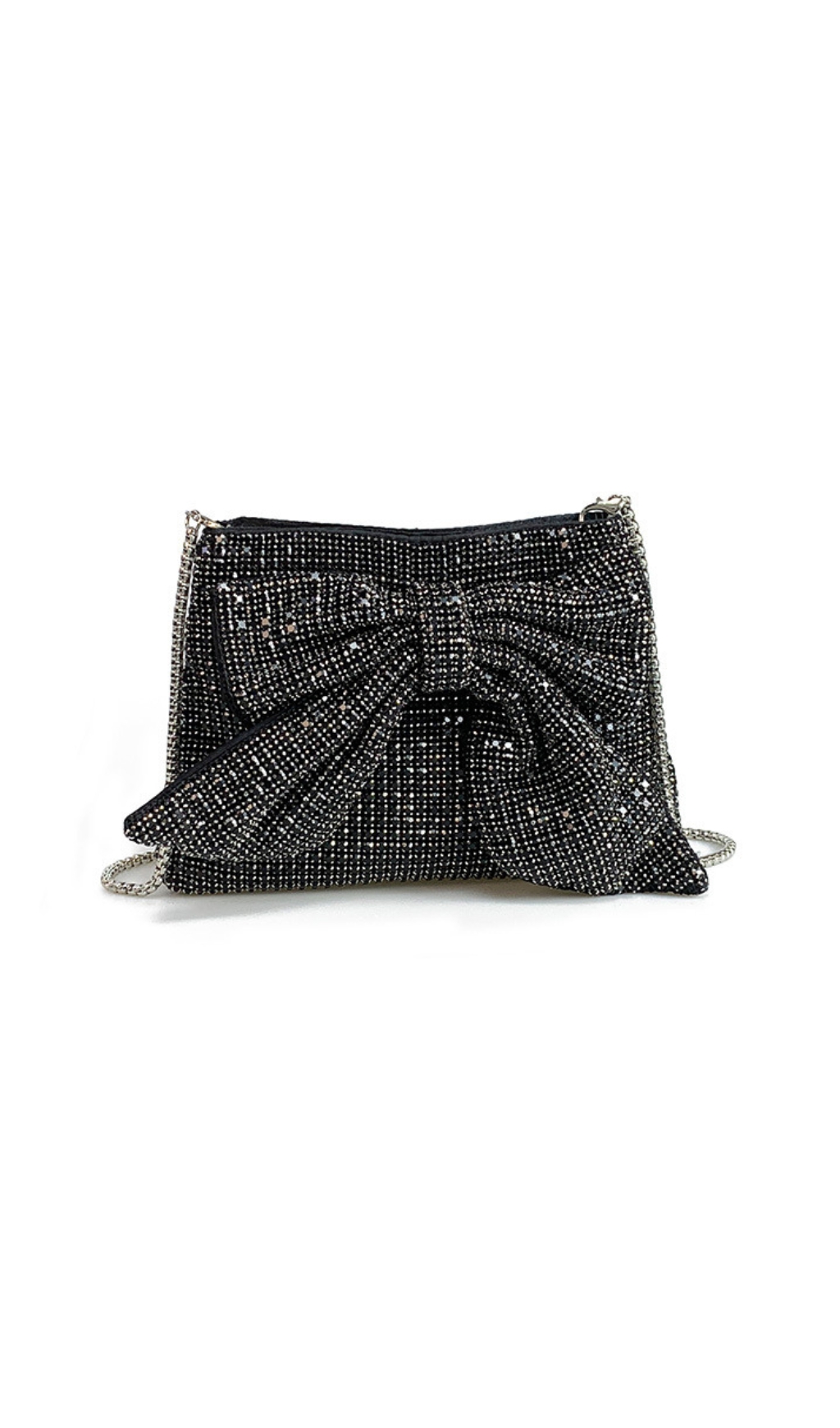 Fashionslee Women Diza Diamond Bow Handbag