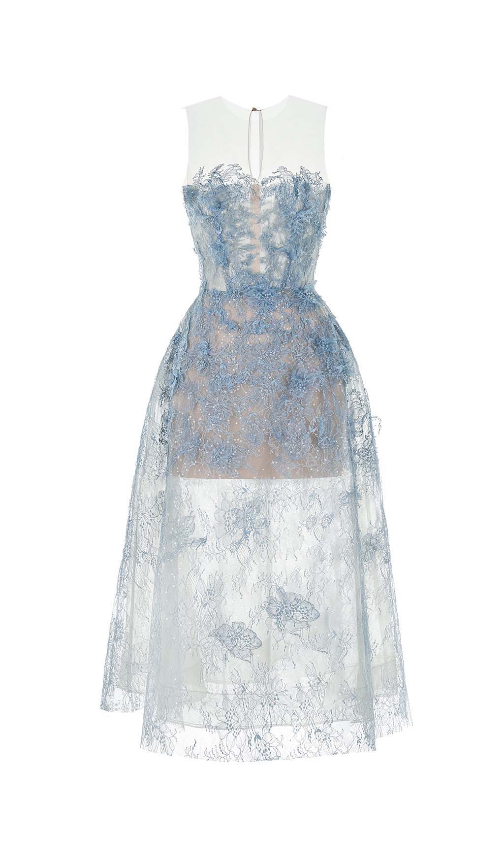 TRENDING BLUE LACE MIDI DRESS – VIRAL FLORAL - OWNCI TRENDING BLUE LACE MIDI DRESS – VIRAL FLORAL - OWNCI