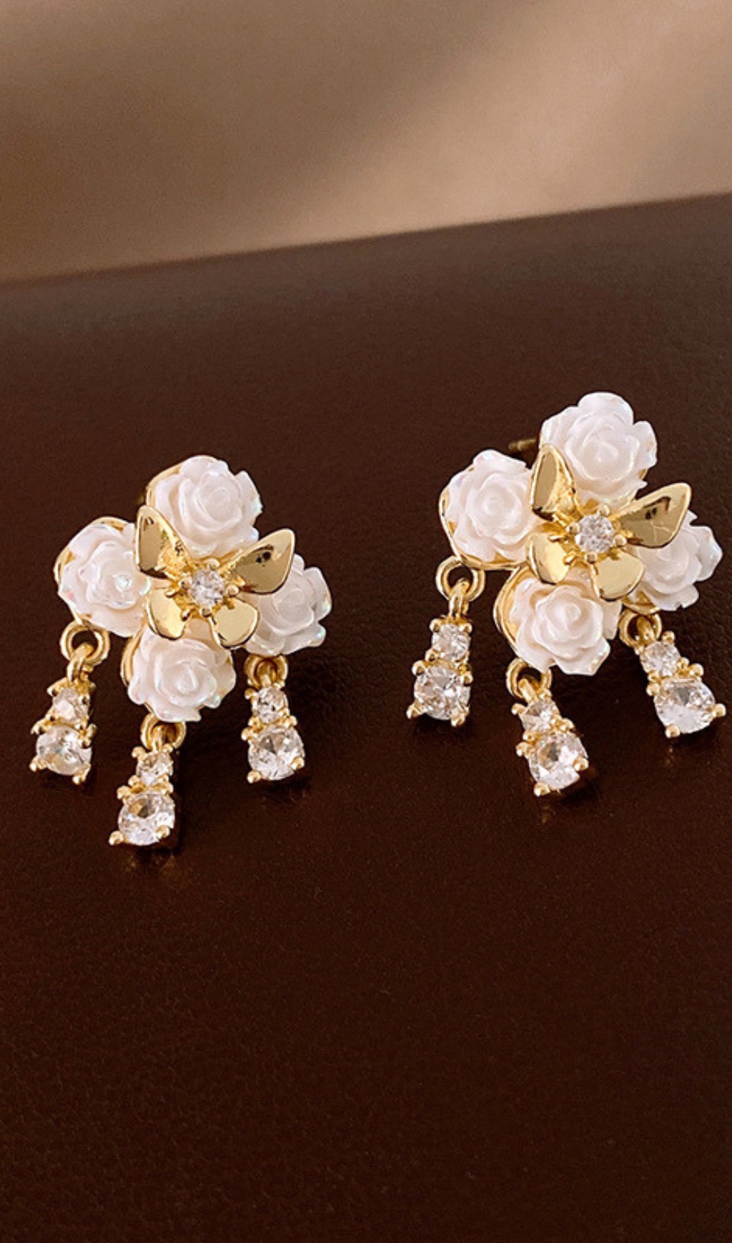 Fashionslee Women Dysis Flower Earrings